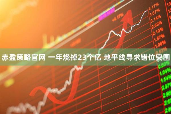 赤盈策略官网 一年烧掉23个亿 地平线寻求错位突围
